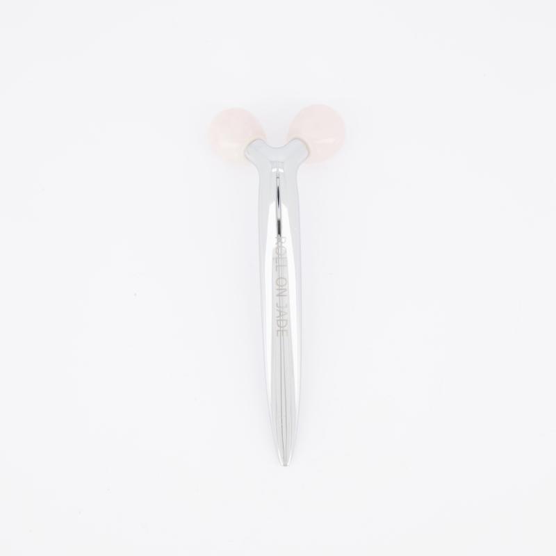 Roll On Double Embout Quartz Rose
