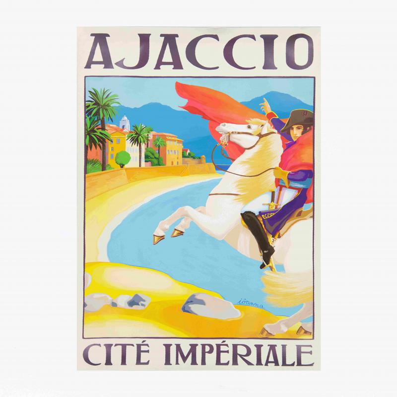 Affiche Ajaccio - 50x70cm