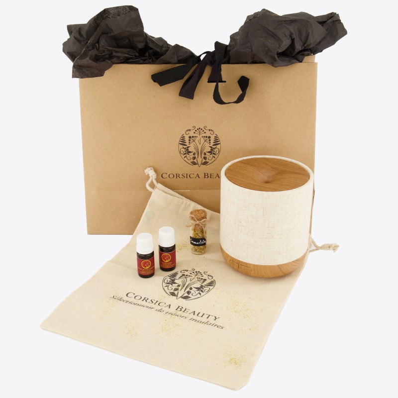 Coffret - Diffusion Huile Essentielle Ultra-Son