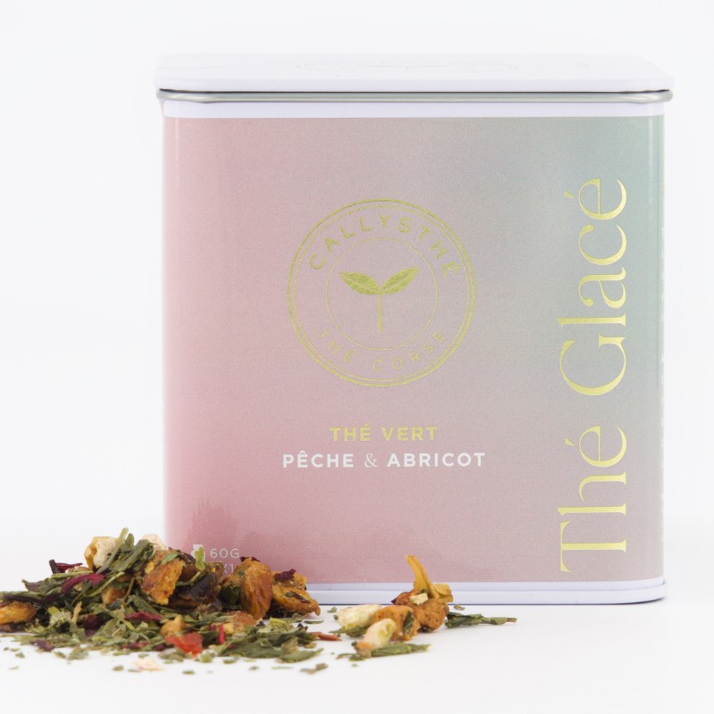 Thé Glacé Thé Vert Pêche & Abricot - 60g