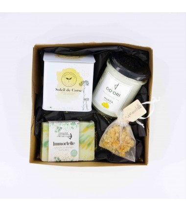 Coffret "Cocooning Immortelle"