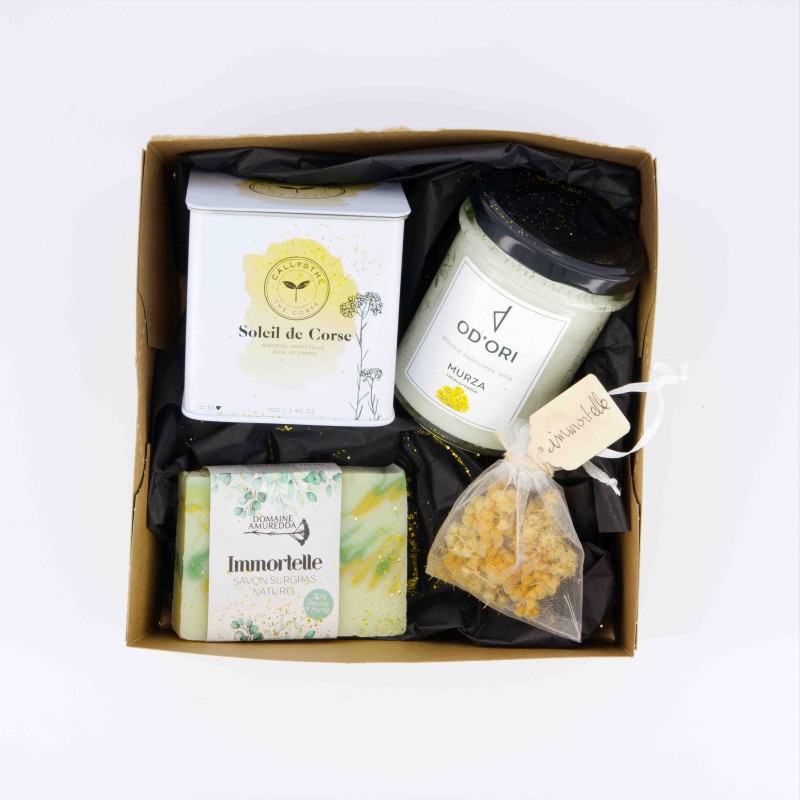 Coffret "Cocooning Immortelle"