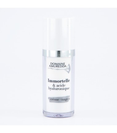 Crème Visage à l'Immortelle et Acide Hyaluronique - 30ml