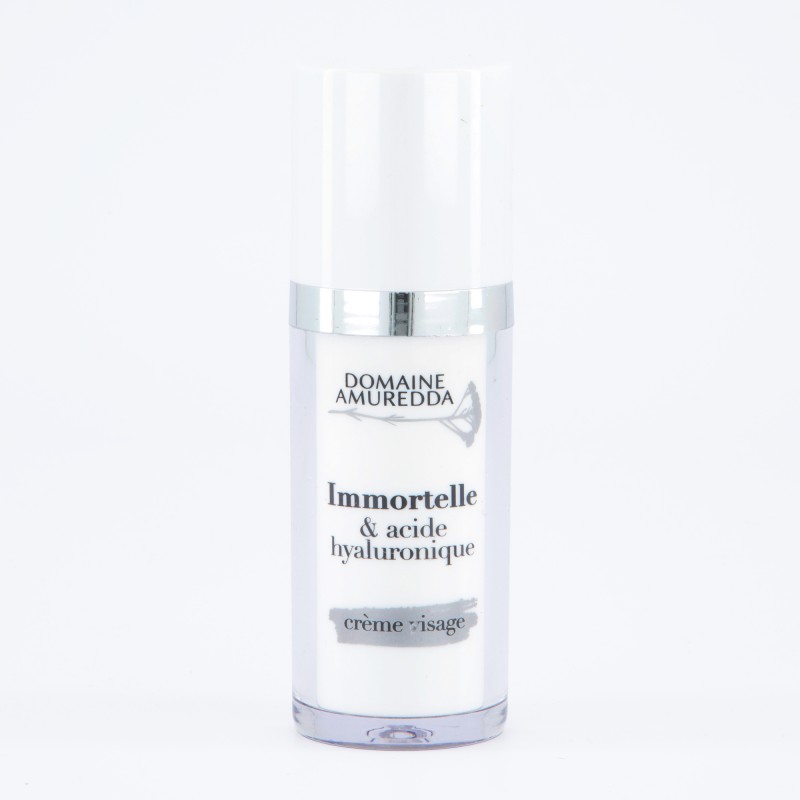 Crème Visage à l'Immortelle et Acide Hyaluronique - 30ml