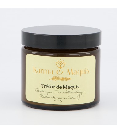 Bougie "Trésor du Maquis" - 250g