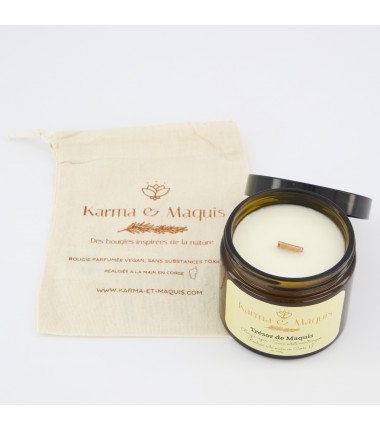 Bougie "Trésor du Maquis" - 250g