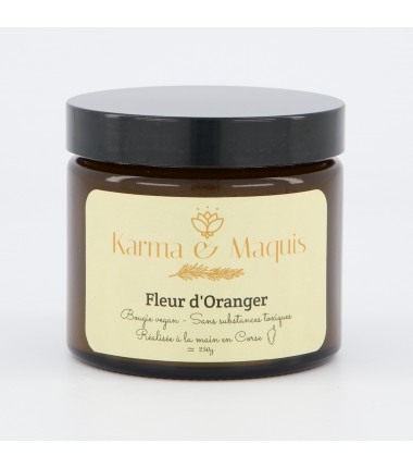 Bougie "Fleur d'Oranger" - 250g