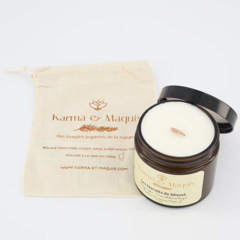 Bougie "Les Biscuits de Minnà" - 250g